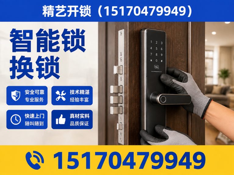 青山湖区智能锁换锁展示图